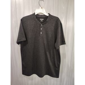 Men's Ogio 3 Button Evolution Henley Top L Large Casual Sport Comfort Travel